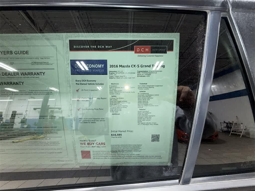 used 2016 Mazda CX-5 car, priced at $15,899