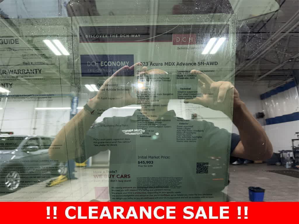 used 2023 Acura MDX car, priced at $39,600