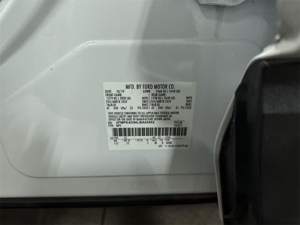 used 2020 Ford Edge car, priced at $15,250