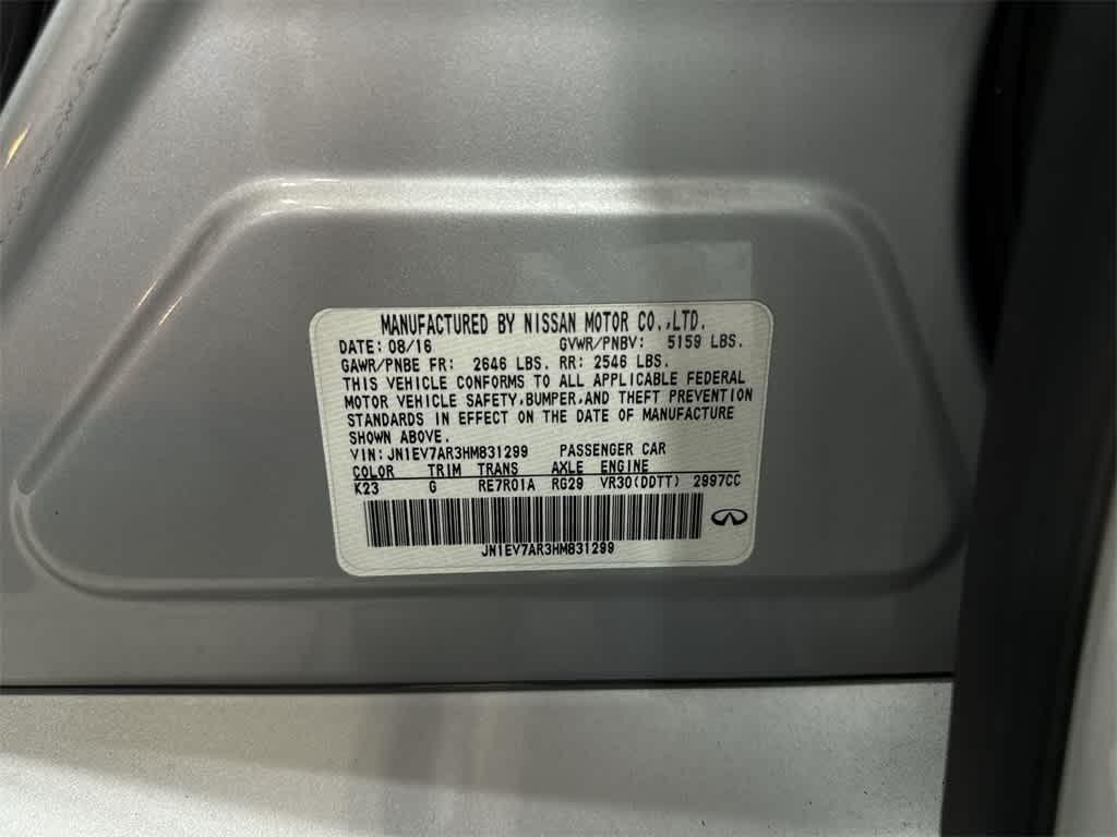 used 2017 INFINITI Q50 car, priced at $10,000