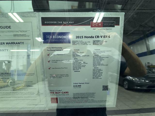 used 2015 Honda CR-V car, priced at $17,155