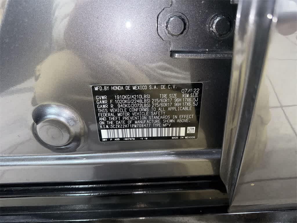 used 2023 Honda HR-V car, priced at $26,000