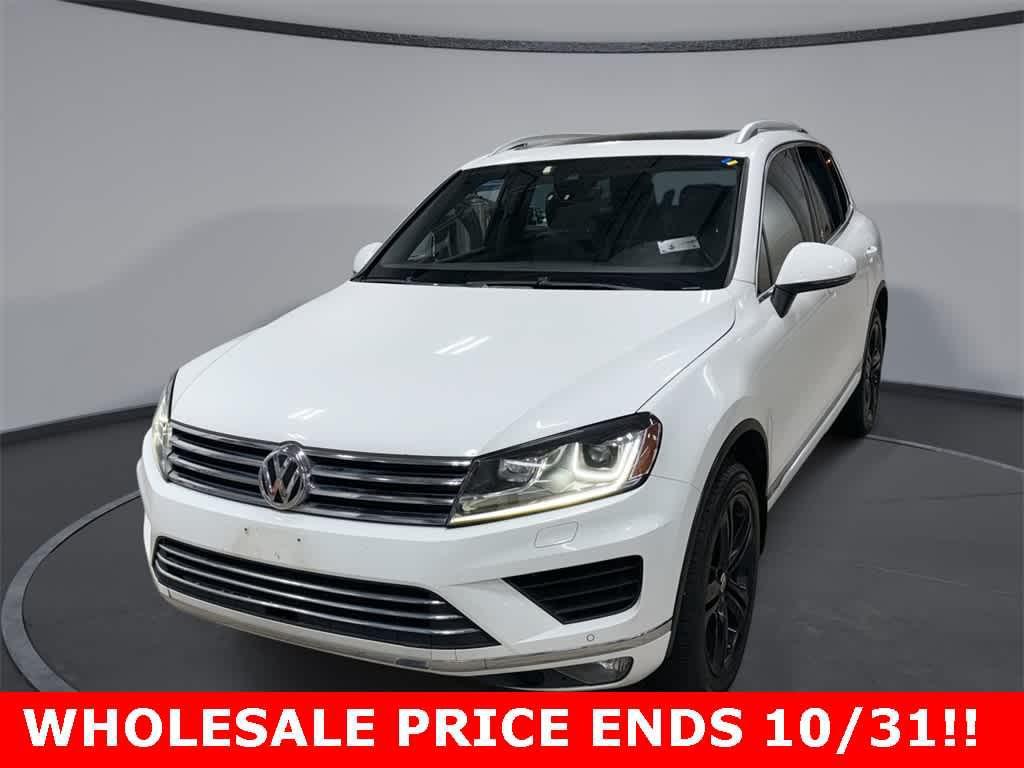 used 2017 Volkswagen Touareg car, priced at $12,296