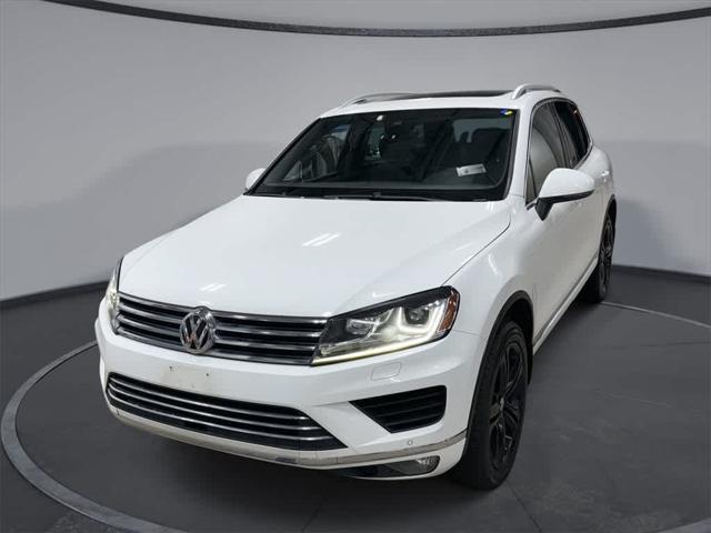 used 2017 Volkswagen Touareg car, priced at $15,419