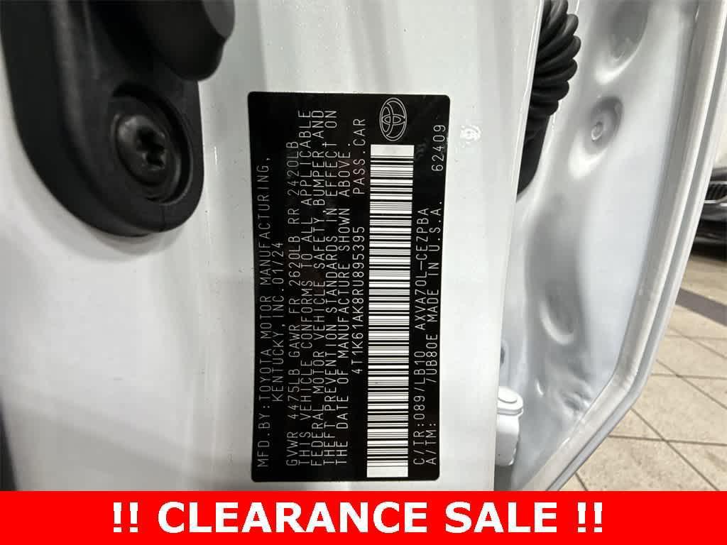 used 2024 Toyota Camry car, priced at $25,995