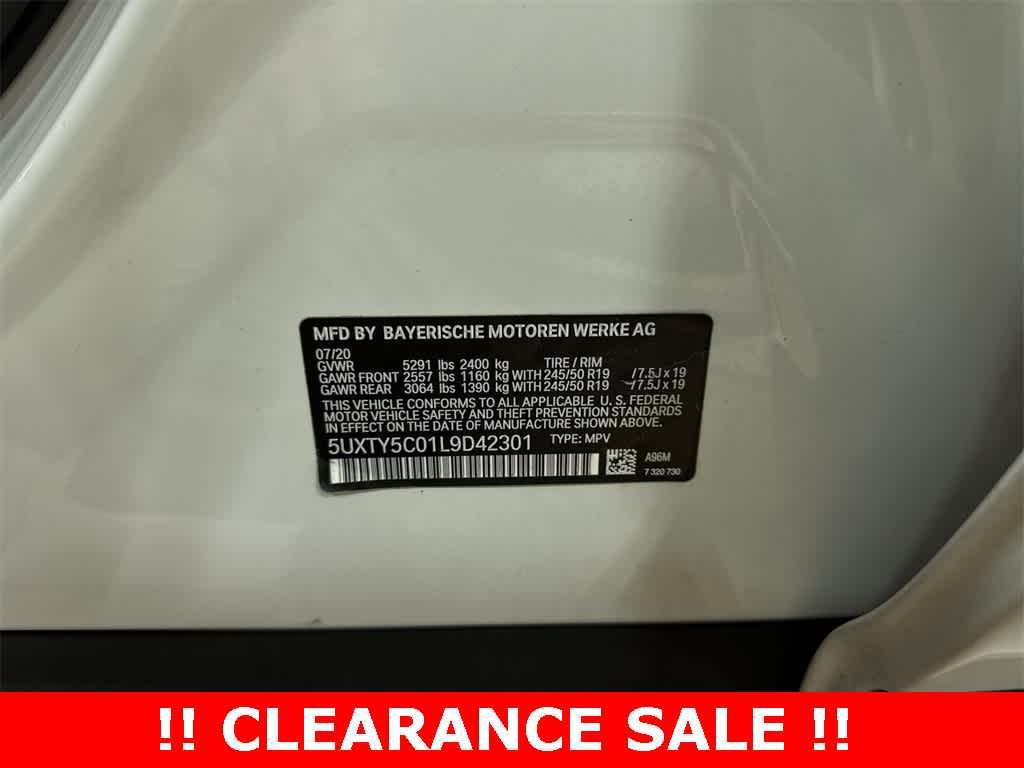 used 2020 BMW X3 car, priced at $24,550