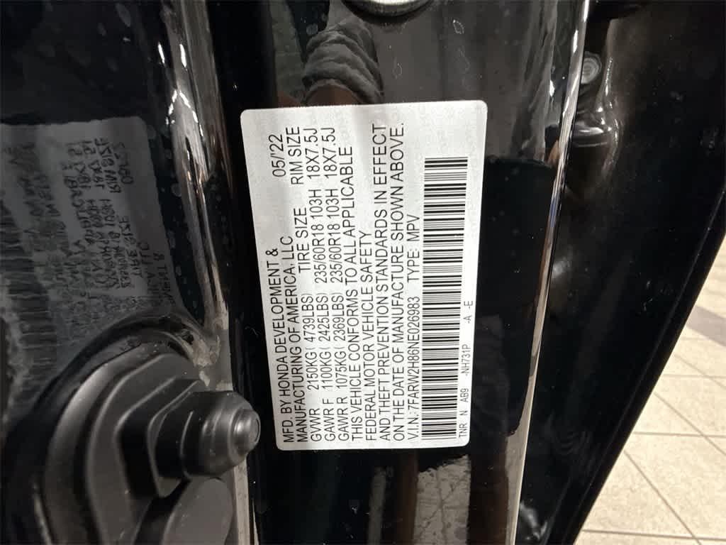 used 2022 Honda CR-V car, priced at $26,150