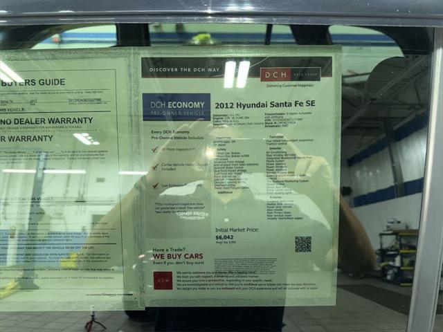 used 2012 Hyundai Santa Fe car, priced at $4,665