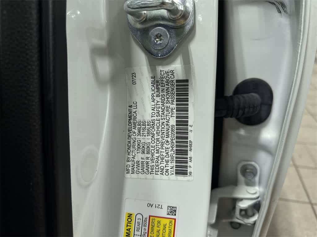 used 2023 Honda Civic car, priced at $21,750