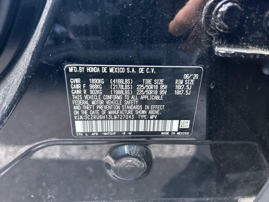 used 2020 Honda HR-V car, priced at $21,500