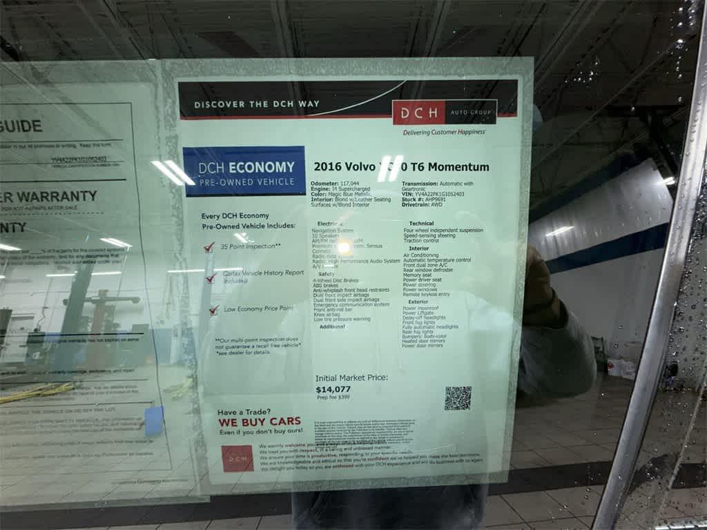 used 2016 Volvo XC90 car, priced at $14,077