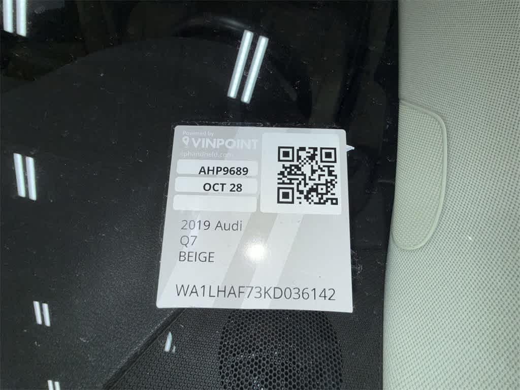 used 2019 Audi Q7 car, priced at $24,160
