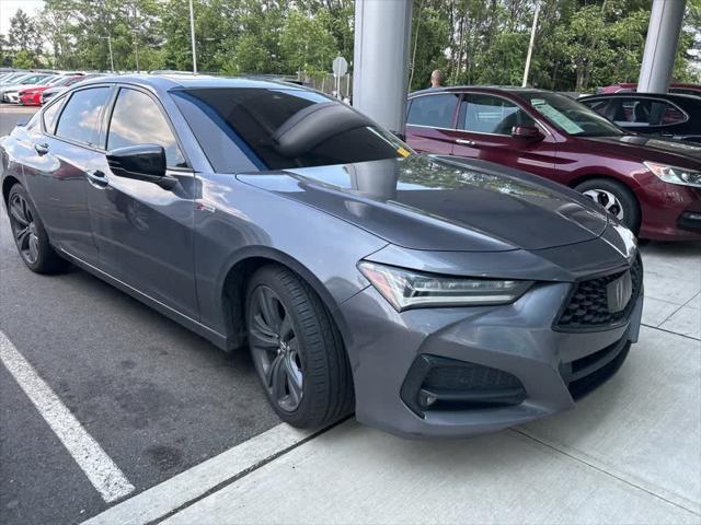 used 2022 Acura TLX car, priced at $30,848