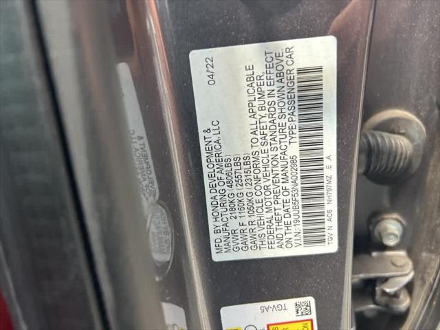 used 2022 Acura TLX car, priced at $30,848