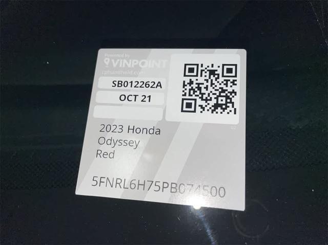 used 2023 Honda Odyssey car, priced at $34,625