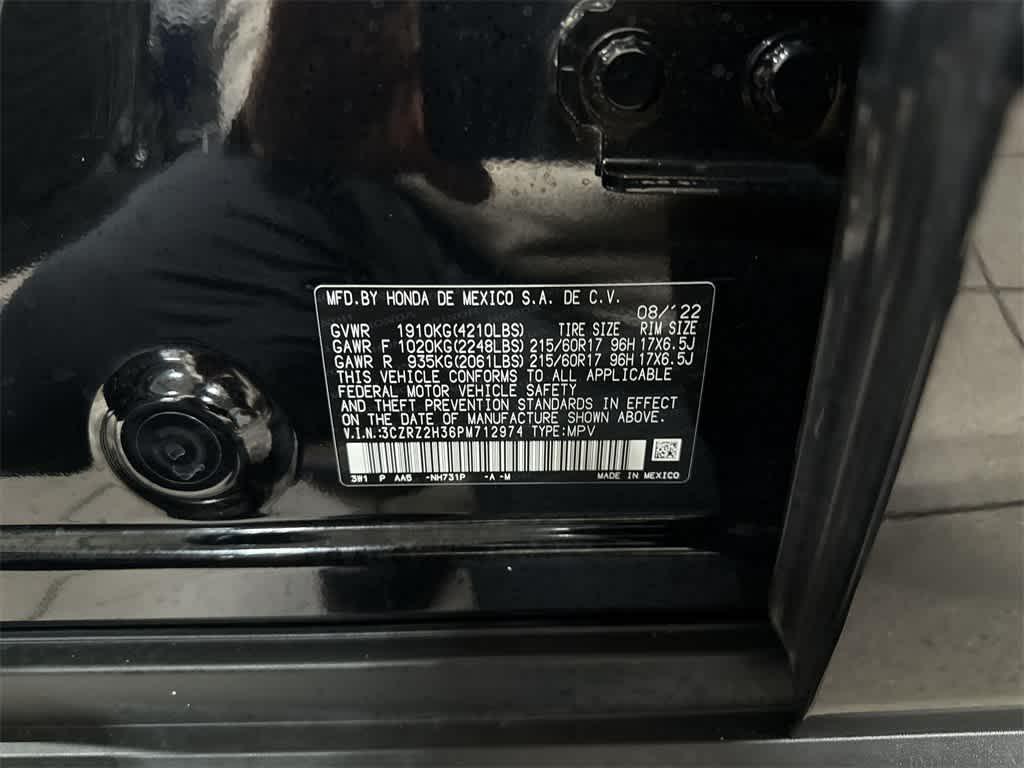 used 2023 Honda HR-V car, priced at $22,495