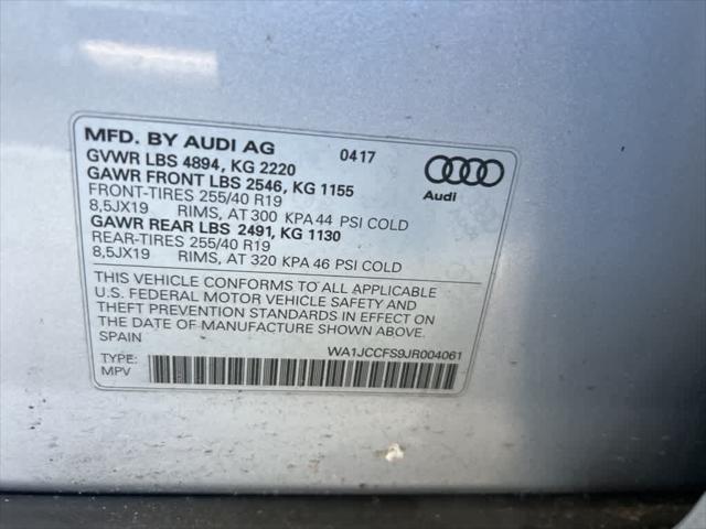 used 2018 Audi Q3 car, priced at $13,712