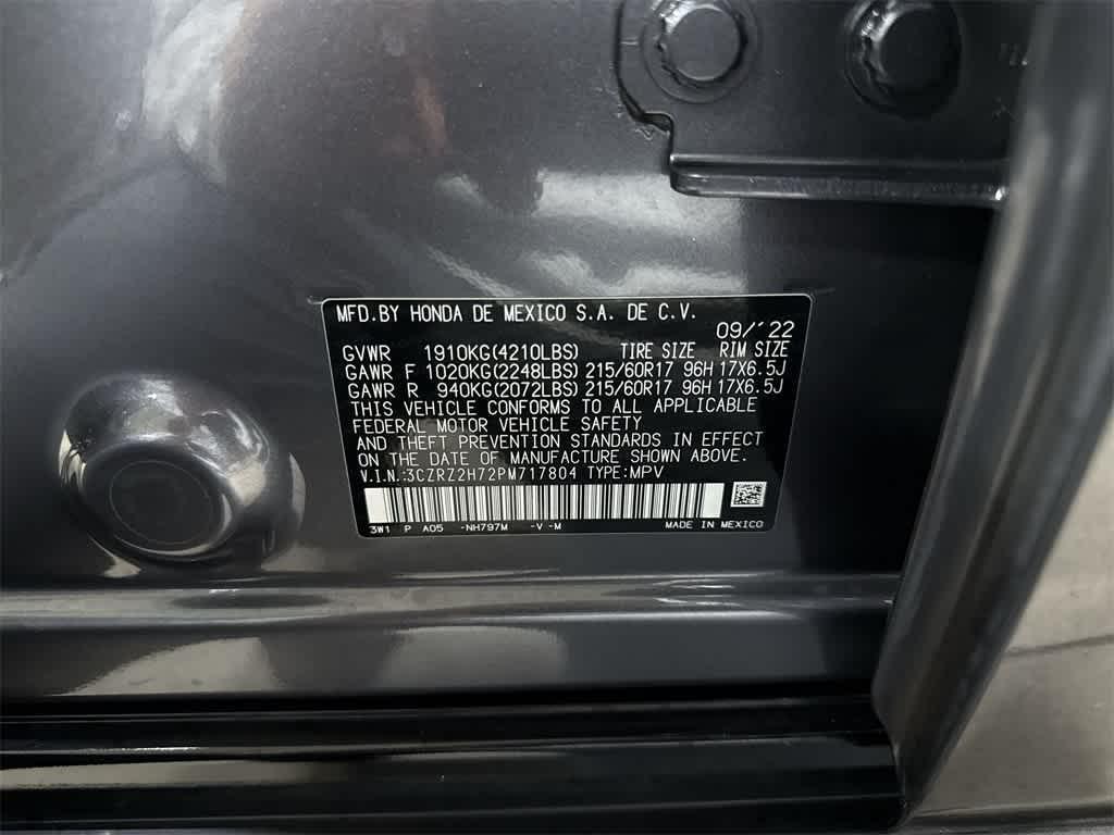 used 2023 Honda HR-V car, priced at $26,213