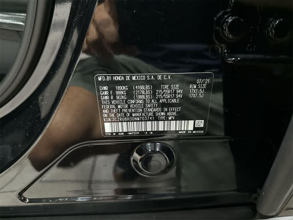 used 2022 Honda HR-V car, priced at $21,122