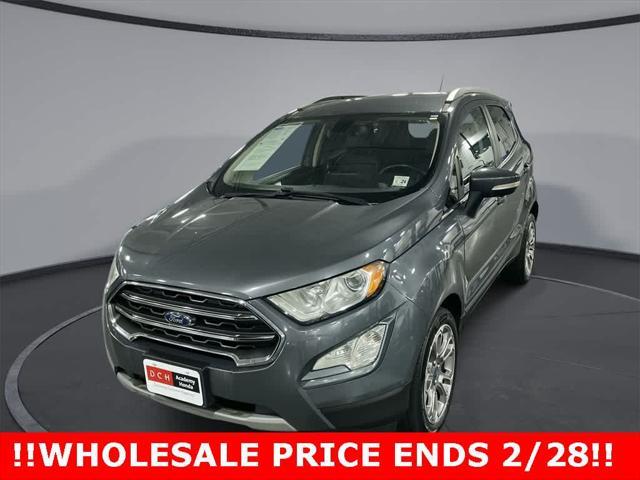 used 2019 Ford EcoSport car, priced at $10,995