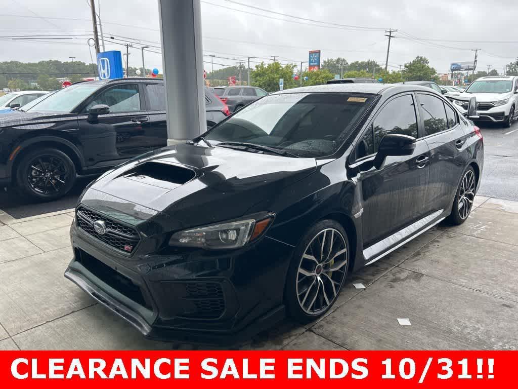 used 2020 Subaru WRX STI car, priced at $31,250
