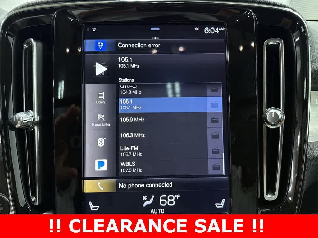 used 2020 Volvo XC40 car, priced at $17,150