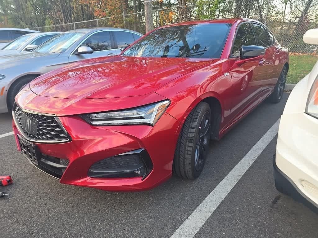 used 2022 Acura TLX car, priced at $26,732