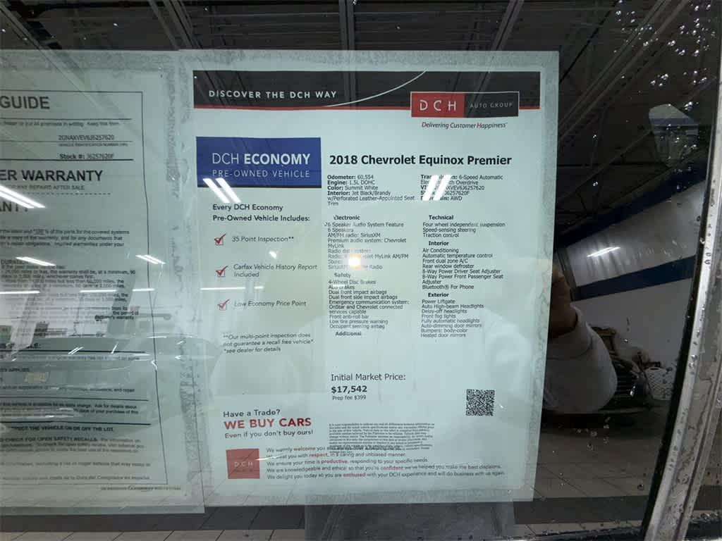 used 2018 Chevrolet Equinox car, priced at $15,995