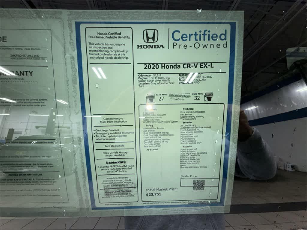 used 2020 Honda CR-V car, priced at $22,990