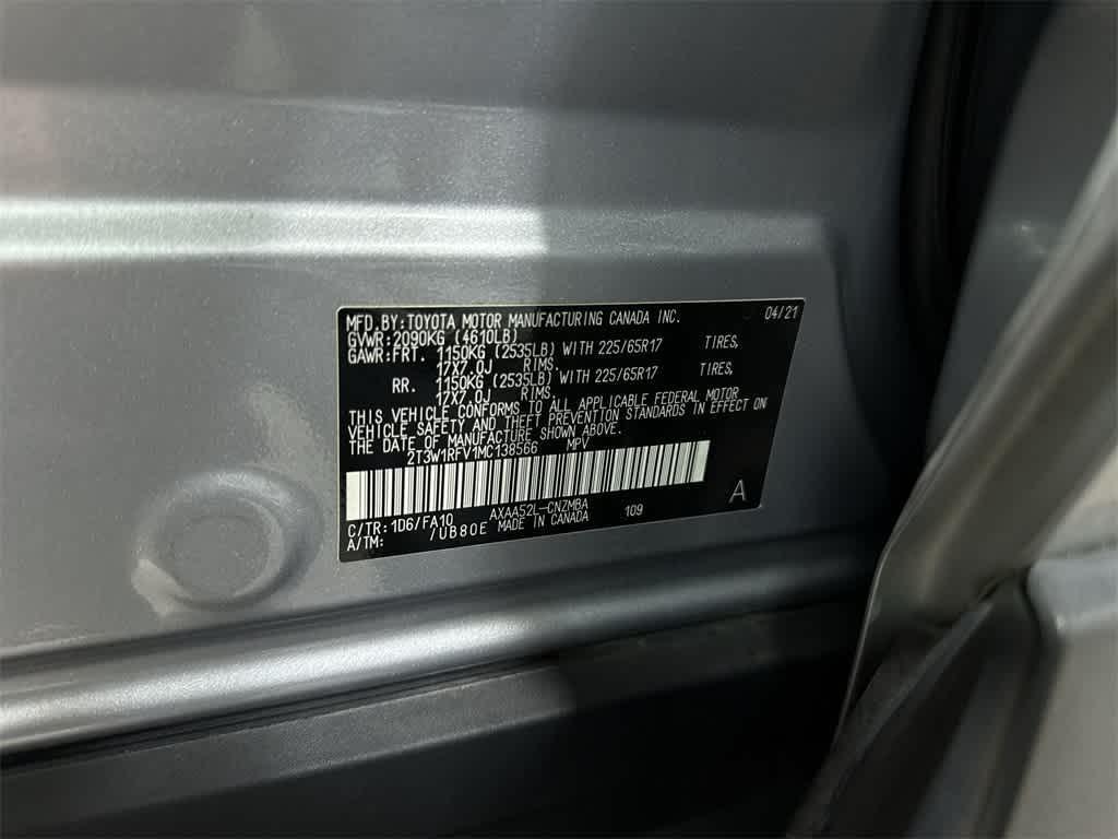 used 2021 Toyota RAV4 car, priced at $21,243