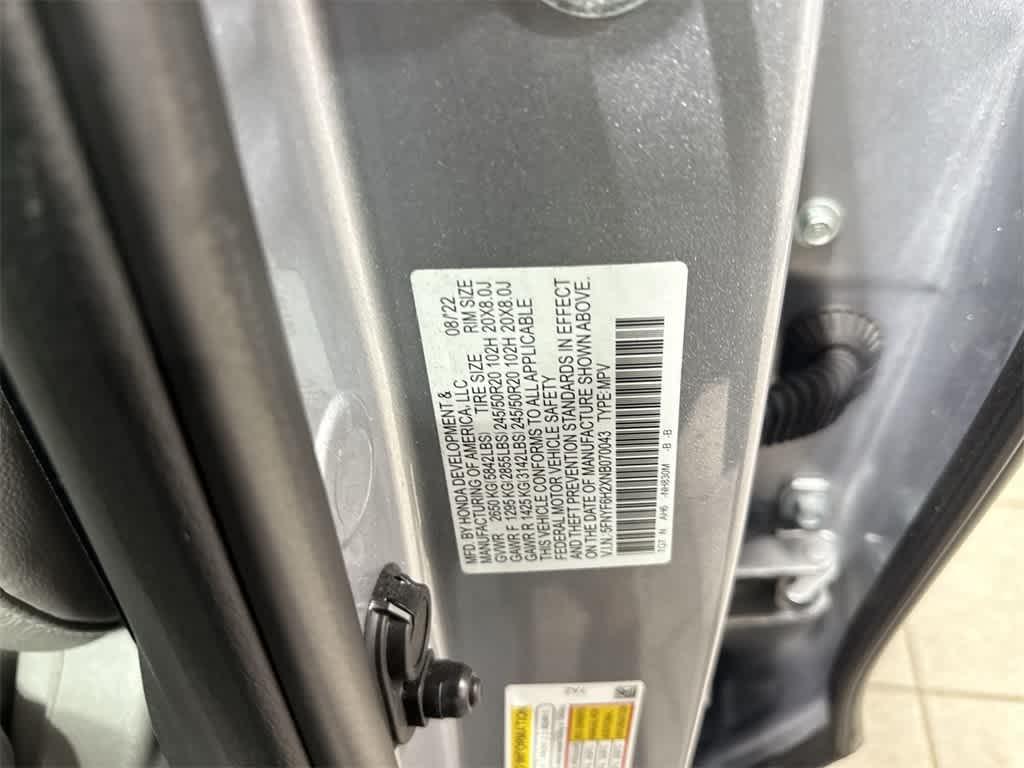 used 2022 Honda Pilot car, priced at $31,819