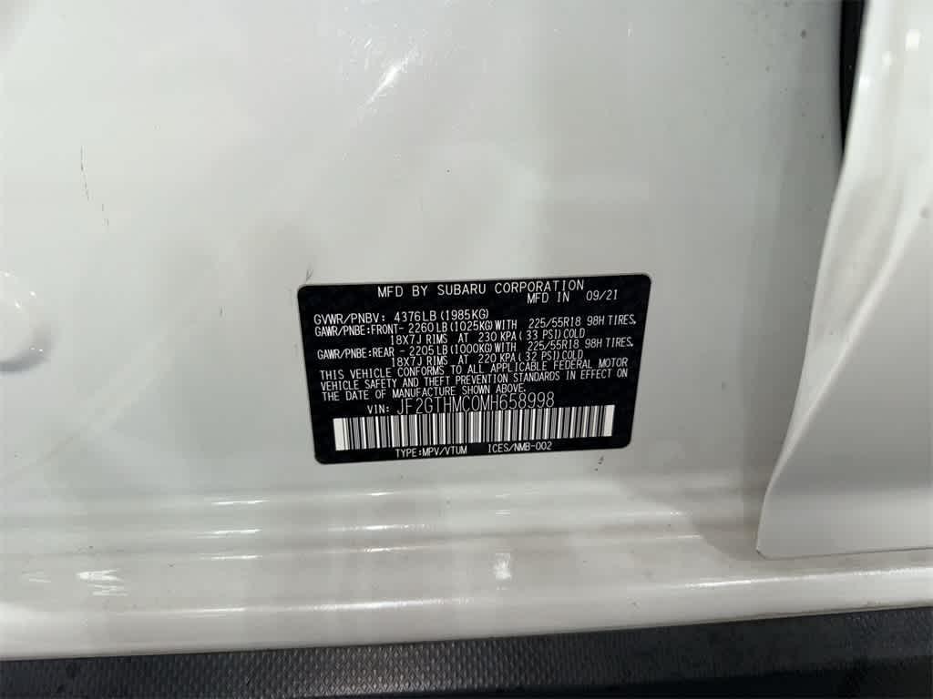 used 2021 Subaru Crosstrek car, priced at $21,895