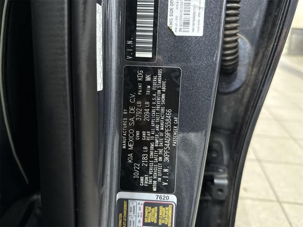 used 2023 Kia Forte car, priced at $18,600