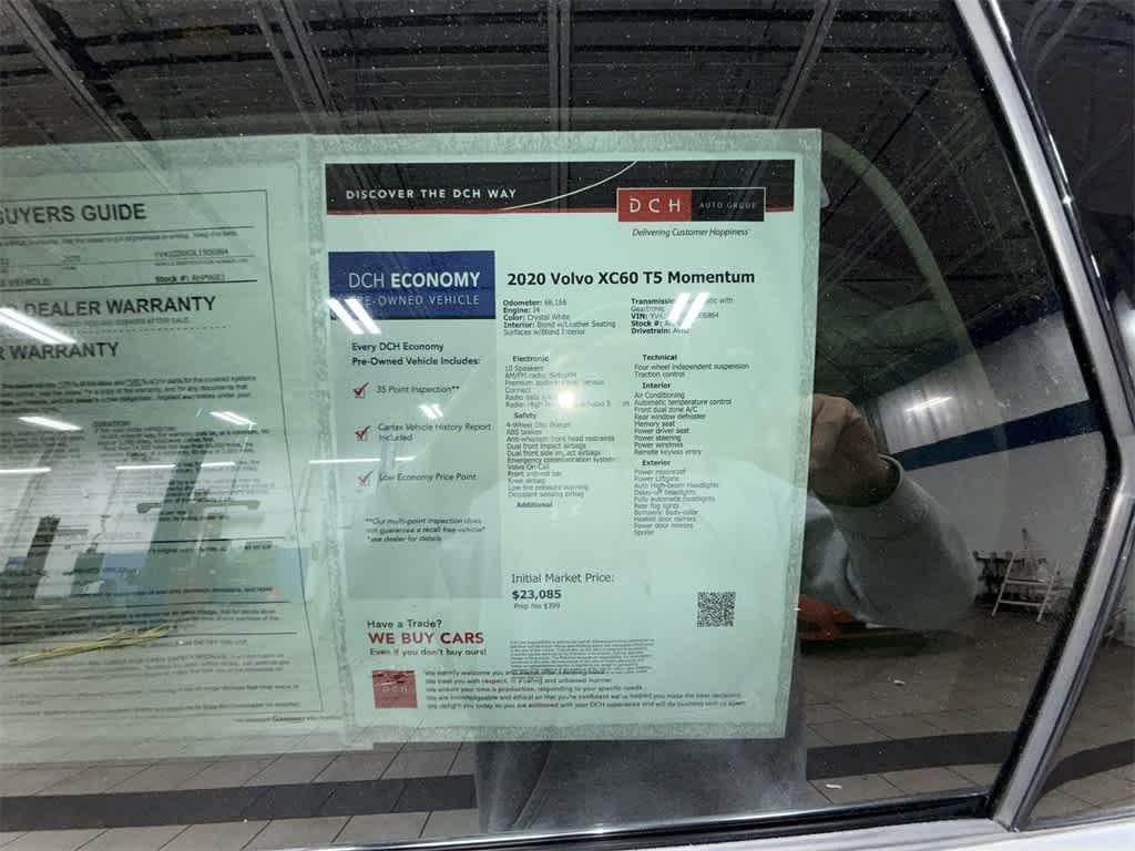 used 2020 Volvo XC60 car, priced at $21,995