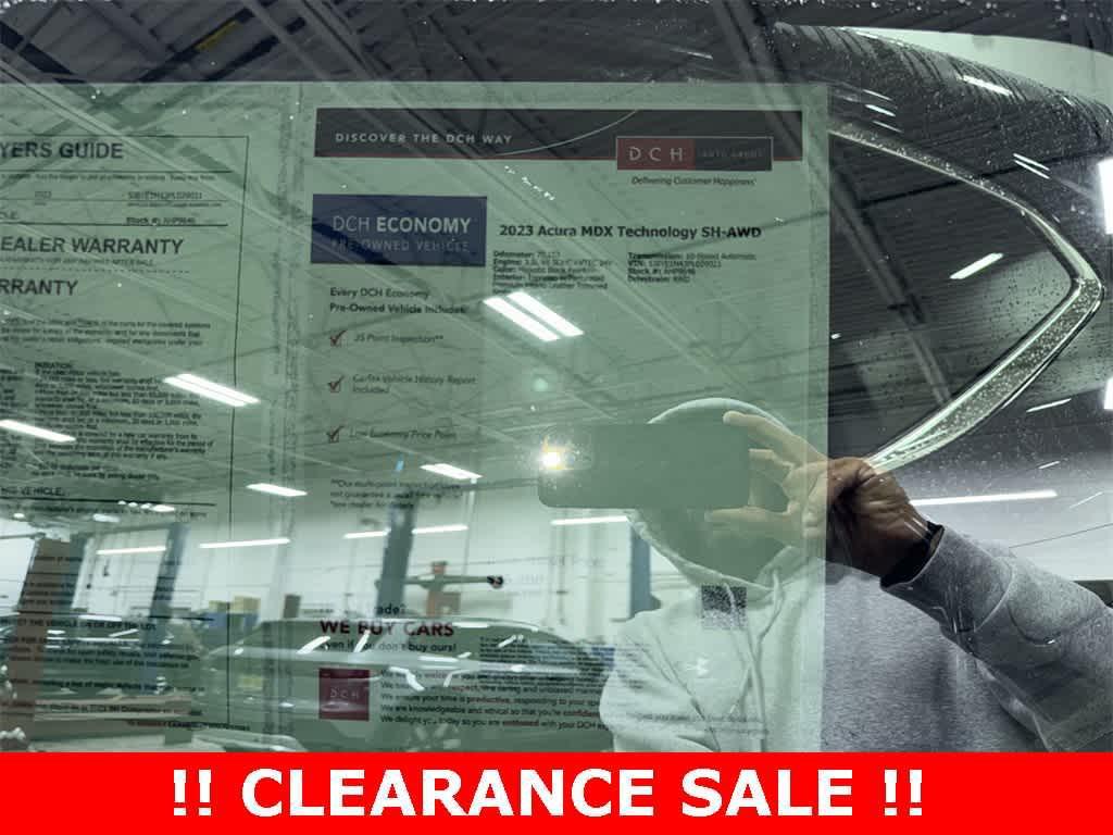 used 2023 Acura MDX car, priced at $33,978