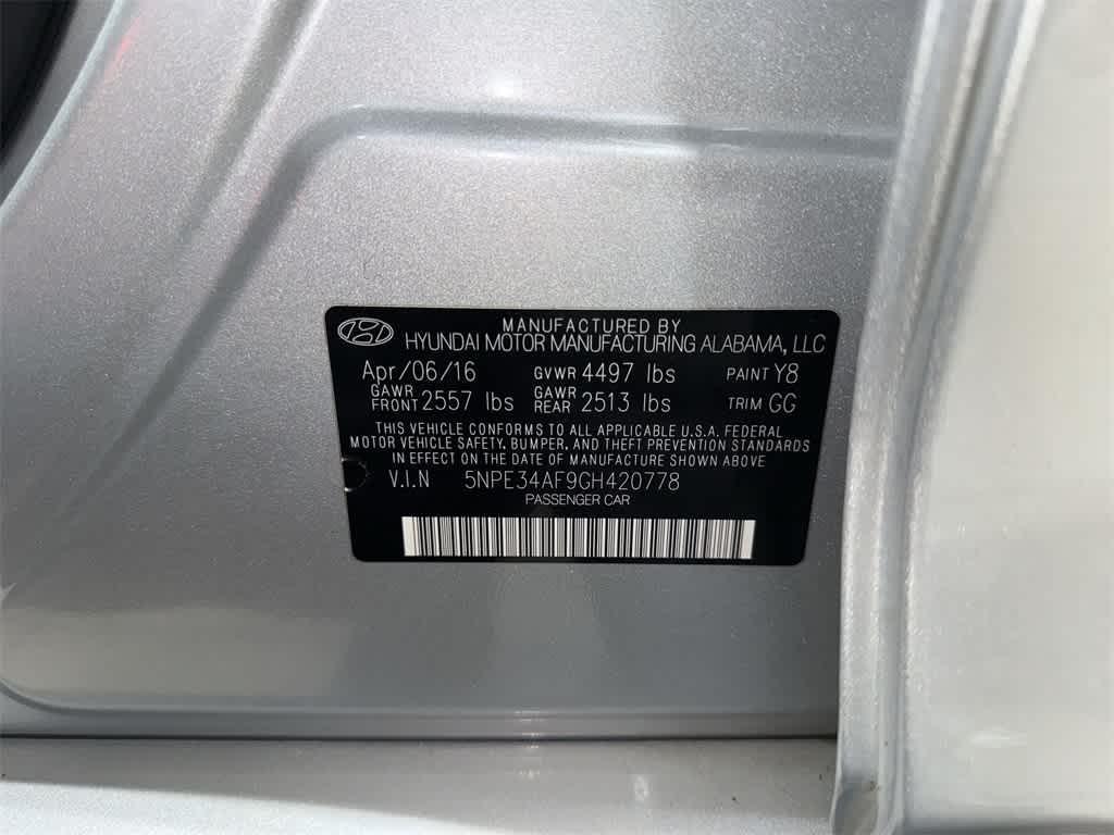 used 2016 Hyundai Sonata car, priced at $10,695