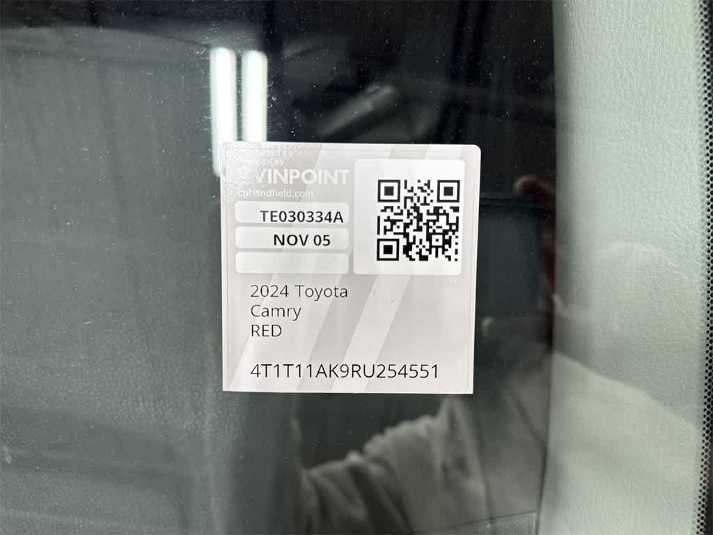 used 2024 Toyota Camry car, priced at $25,895