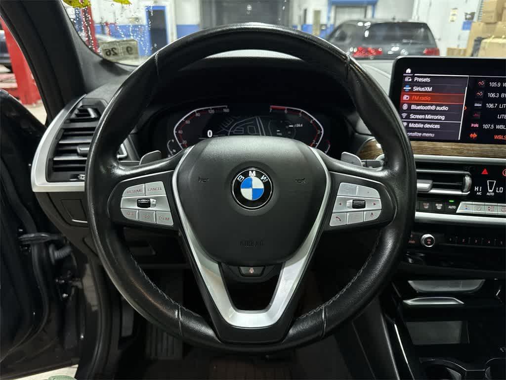 used 2022 BMW X3 car, priced at $27,100