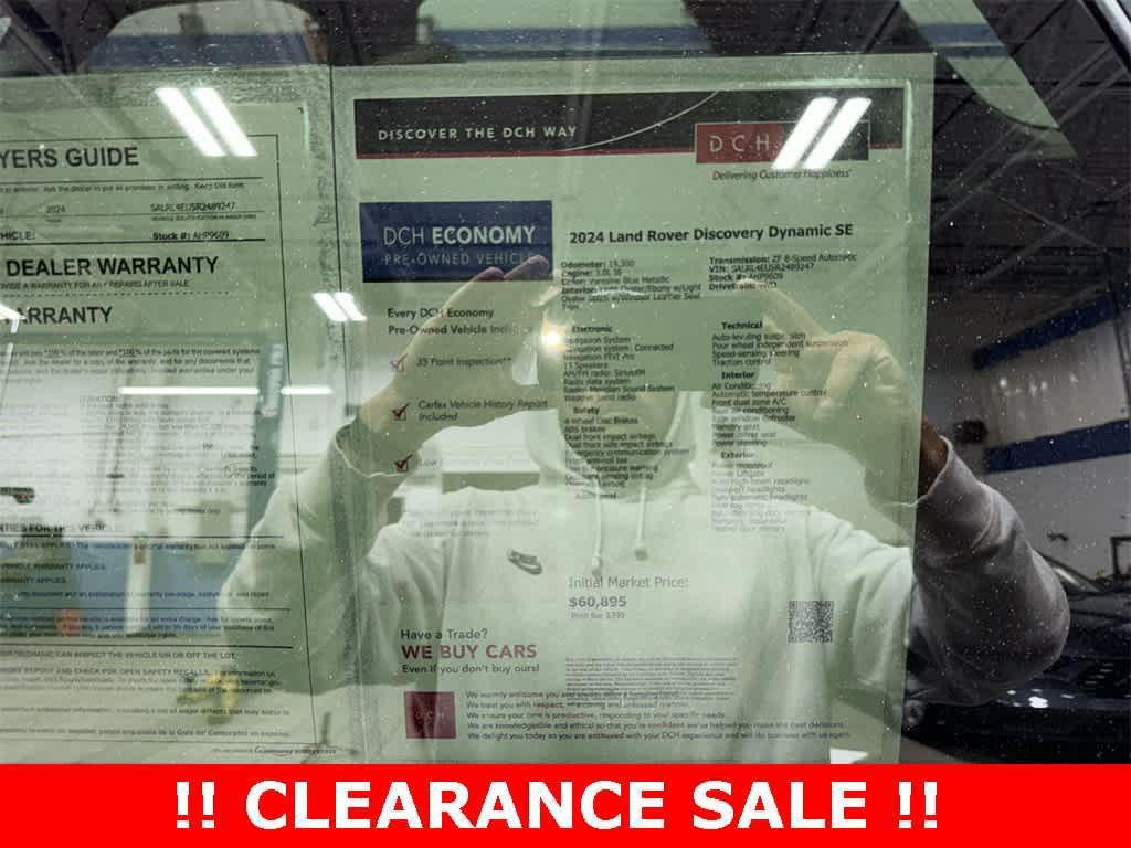 used 2024 Land Rover Discovery car, priced at $48,015