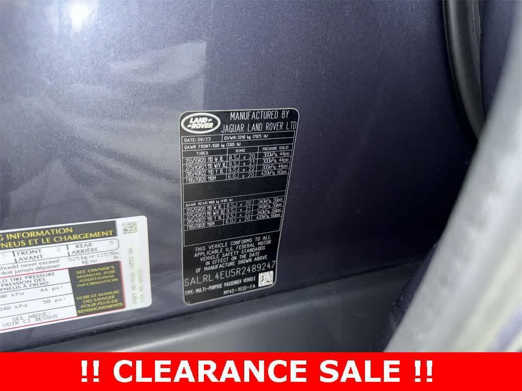 used 2024 Land Rover Discovery car, priced at $48,015