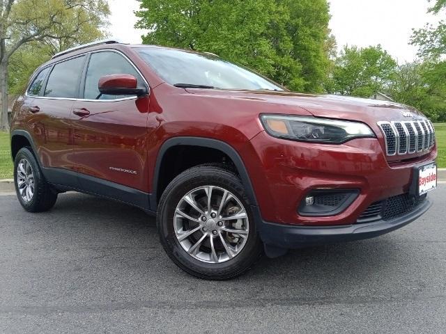 used 2021 Jeep Cherokee car, priced at $25,325