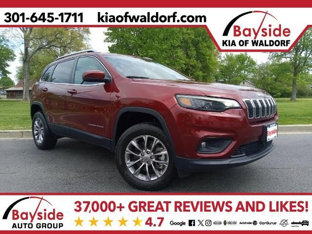 used 2021 Jeep Cherokee car, priced at $23,735
