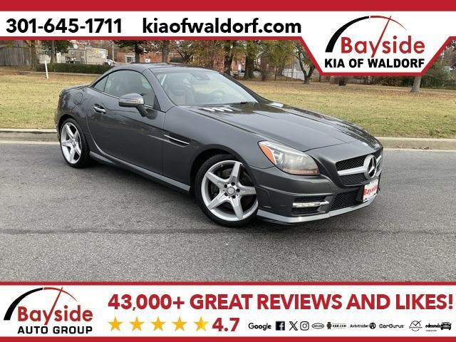 used 2016 Mercedes-Benz SLK-Class car, priced at $22,000