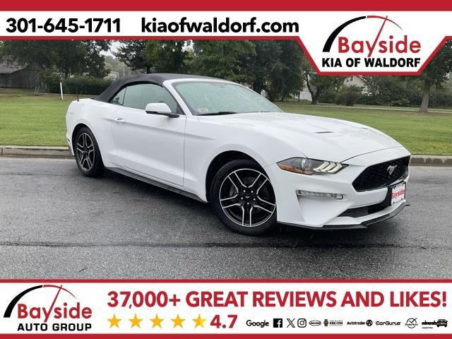 used 2020 Ford Mustang car, priced at $20,381