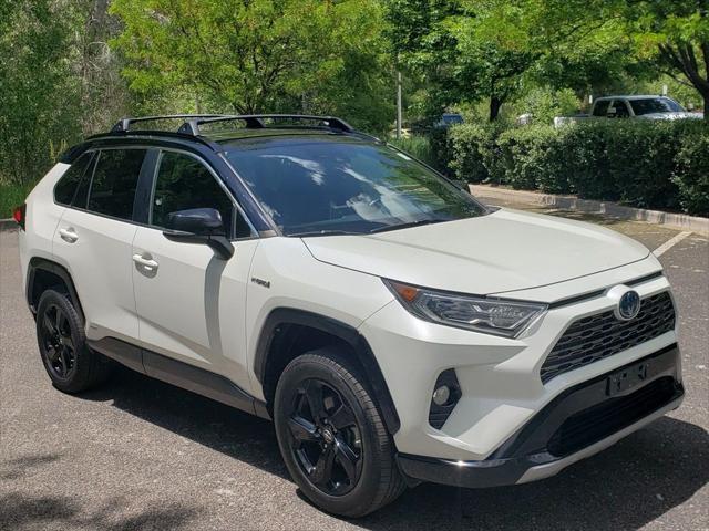 used 2019 Toyota RAV4 Hybrid car, priced at $28,599