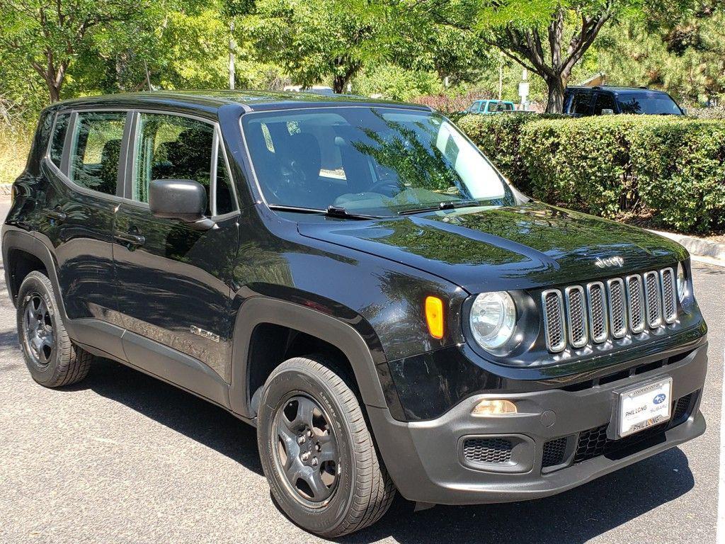 used 2017 Jeep Renegade car, priced at $9,999
