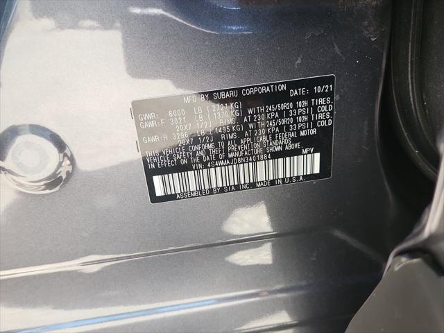 used 2022 Subaru Ascent car, priced at $31,344