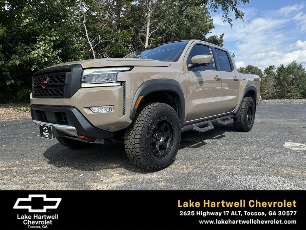 used 2022 Nissan Frontier car, priced at $35,500