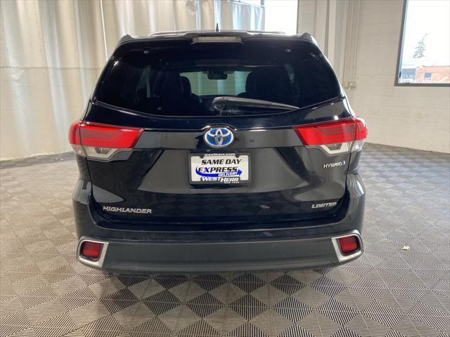 used 2019 Toyota Highlander Hybrid car, priced at $32,565