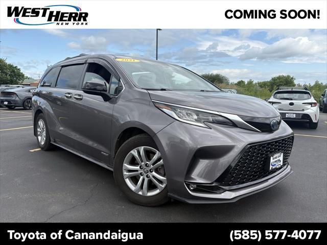 used 2021 Toyota Sienna car, priced at $44,995